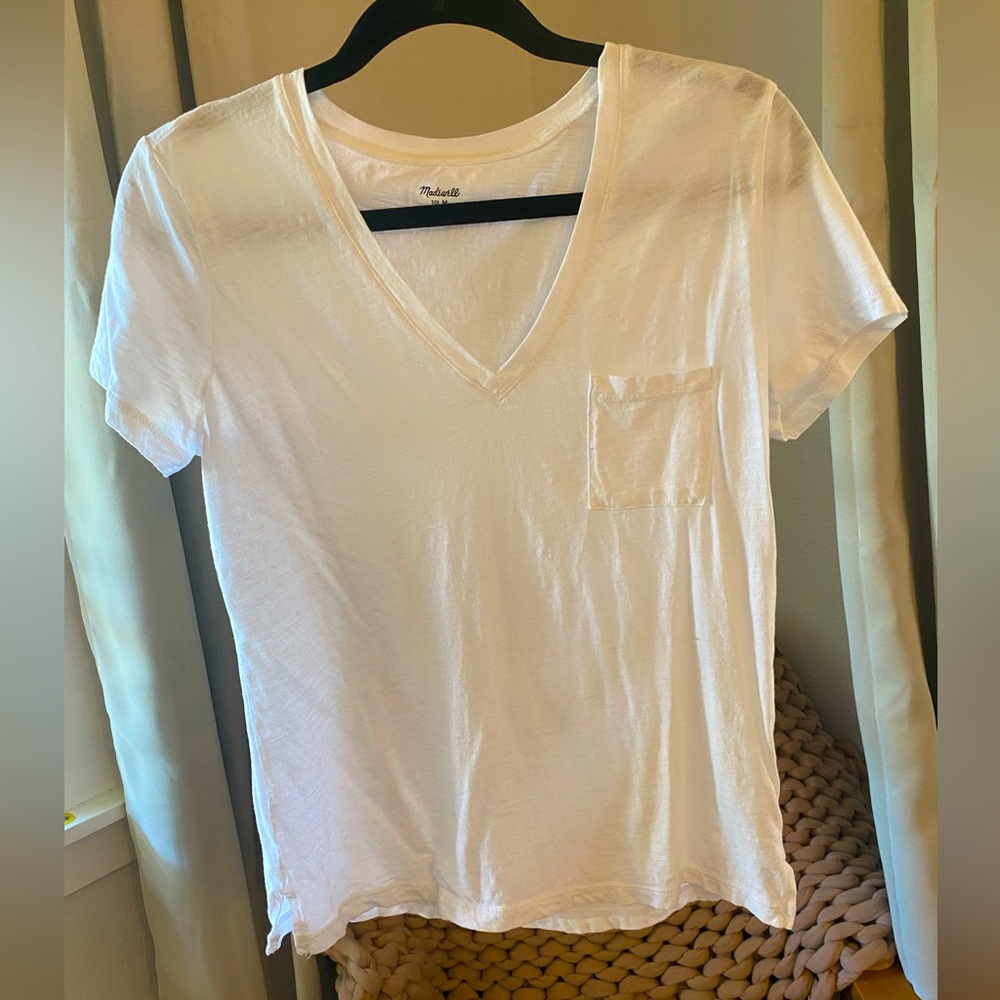 Madewell whisper cotton v-neck tee